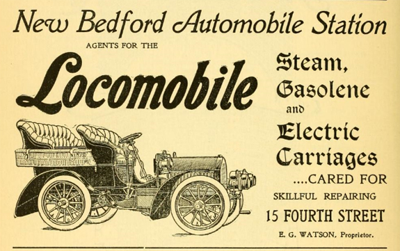 1918 Locomobile Dealer and Repair - 4th St. New Bedford, Ma. - www.WhalingCity.net 