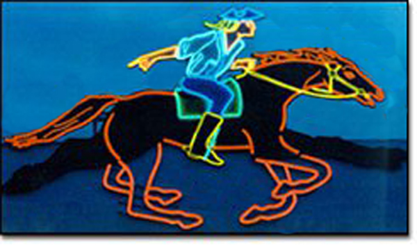 Paul Revere Neon Sign - New Bedford, Ma - www.WhalingCity.net