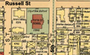 map Fifth Street School New Bedford, Ma. - www.WhalingCity.net